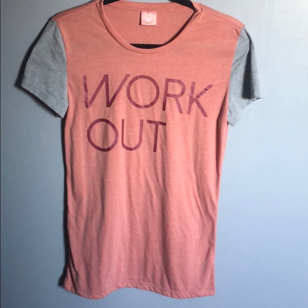 NWOT WORK OUT Tee